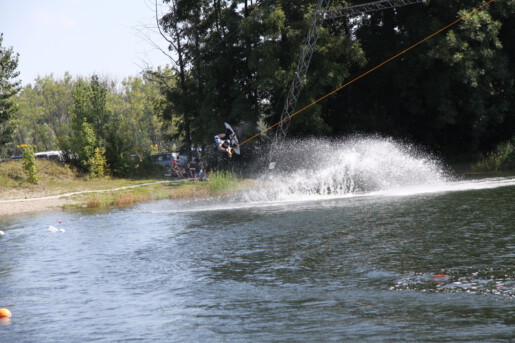 Wakeboard am Gufi-See